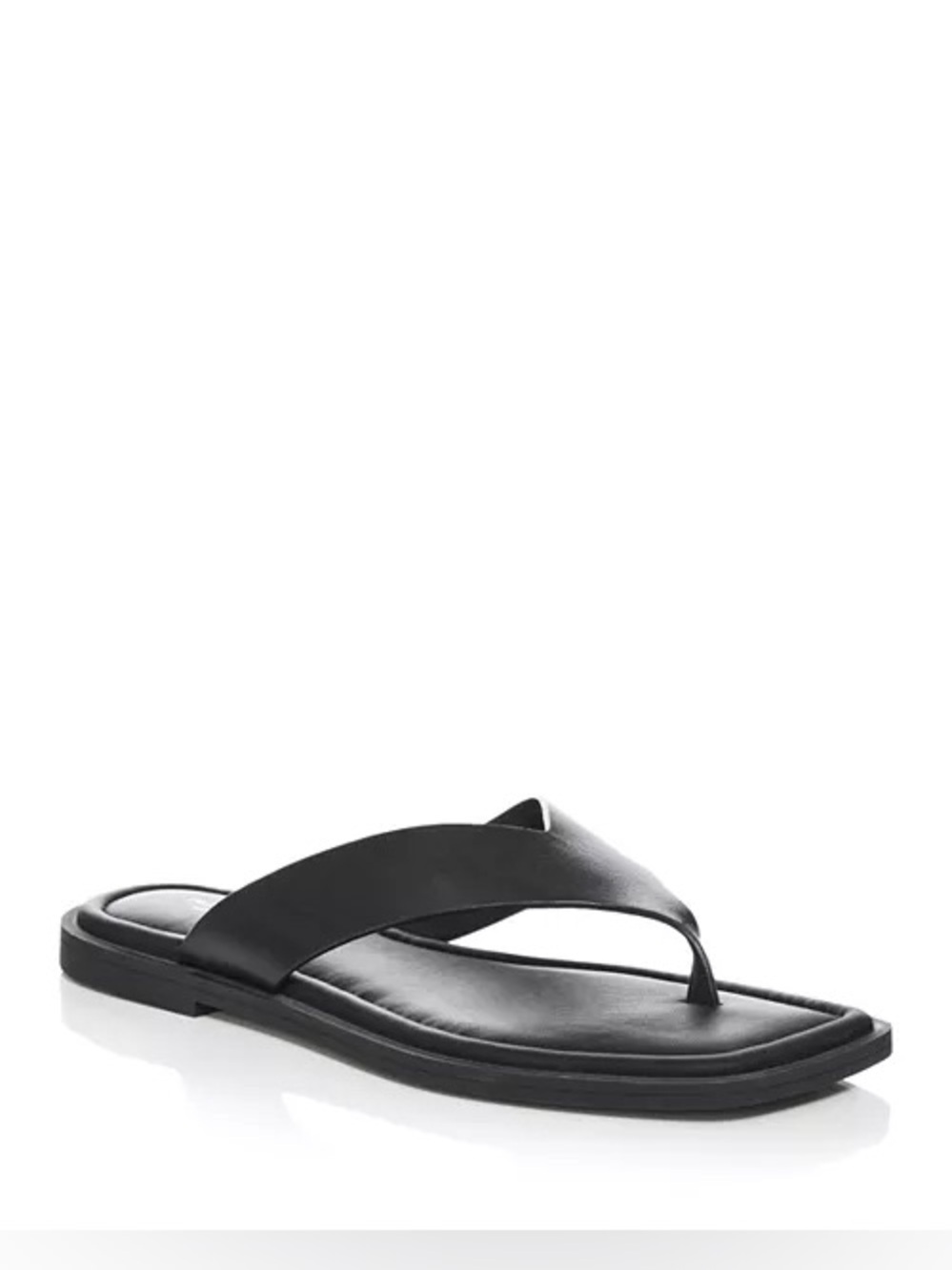 Rag & Bone Parker Black Leather Thong Sandals Sz-7.5